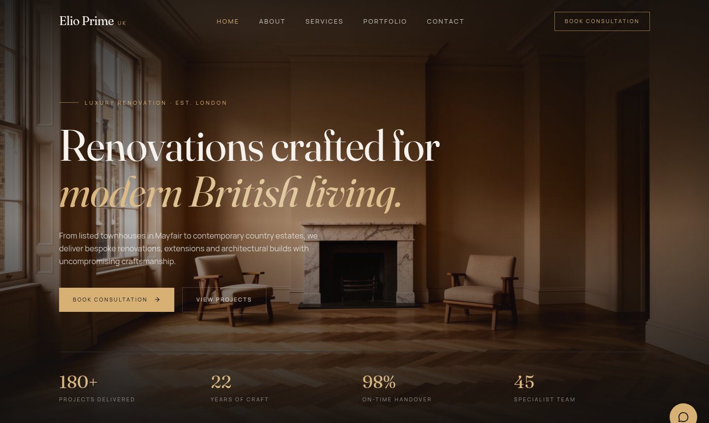 Elio Prime UK website